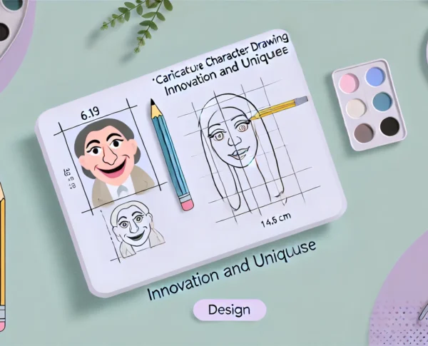 Caricature Character Drawing: Innovation and Uniqueness – Learn the art of creating distinctive and innovative caricature characters that captivate and engage.