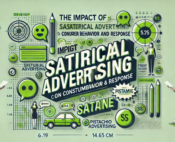 A visual representation from the course “The Impact of Satirical Advertising on Consumer Behavior & Response,” focusing on how humor-driven campaigns influence consumer engagement.