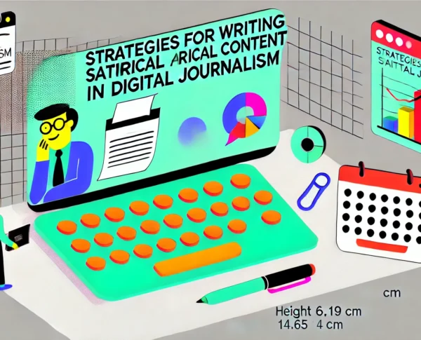 Strategies for Writing Satirical Content in Digital Journalism – A guide to effectively crafting humorous yet critical content for online platforms.