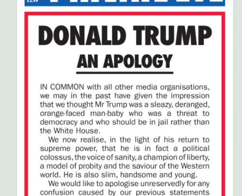 Private Eye’s Mock Apology: A Masterclass in Political Satire